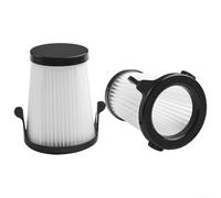 Par de filtros de vacío de repuesto, 2 unidades para modelo 49901950 085020, filtros compactos para una mejor recogida de polvo y flujo de aire