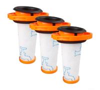 Par de filtros lavables y reutilizables para aspiradoras XForce Flex 9.60, filtros para aspiradora inalámbrica X-Force Flex 9.60, lavables y reutilizables (paquete de 3)