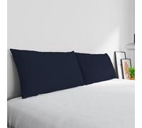 Par de Fundas Elegant Made in Italy, Azul Oscuro, 52 x 82 cm