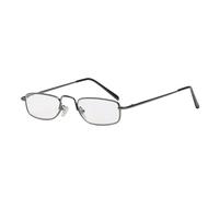 Par de gafas de lectura, metal, pistola, +2,5 dioptrías
