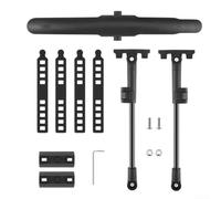 Par de guardabarros para bicicleta de carretera para ruedas 700C con tornillo de acero inoxidable y varillas de aleación de aluminio, diseñado para bloquear el barro y el agua y adaptarse a la