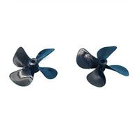 Par De Hélices De 4 Palas Totalmente Sumergibles CW/CCW para Barcos De Pesca Y Arrastreros - Agujero De Eje 4mm/5mm(D50*4mm)