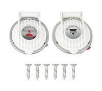 Par de interruptores de pie para cabrestante eléctrico marino - Pedal de control de arriba y abajo de 12 V/24 V, interruptor de seguridad para cubierta de yate con poliéster reforzado con vidrio