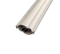 Par de juntas blancas magnéticas para cabina de ducha 2b 2233 L 2000 mm