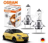 Par De Lámparas Osram H7 Classic Repuesto Compatible Para Opel Adam Desde 2011