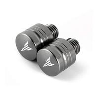 Par de M10X1.25 Tornillos de enchufe de agujero espejo CNC aluminio titanio para Yamaha MT07 FZ07 MT09 FZ09 MT10 MT25 MT125 XSR700 XSR900 NMAX 125 X-Max 300 400