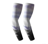 Par de mangas solares de seda de hielo con protección UV Cool Sport (A XL)