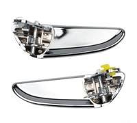 Par de manijas de repuesto para puerta interior de camión, color negro, compatible con Lancia Ypsilon 843 71741225 OEM 20032010 Car Abs P