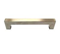 Par de manillas de acero inoxidable para puertas de cristal - puertas de ducha (Satinado)