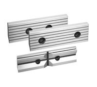 Par de mordazas acanaladas 125 x 40 mm para tornillo de banco Fervi M011/125GR