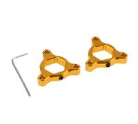 Par De Motos CNC Hexágono Delantero Anodizado Ajustadores De Precarga De Horquilla 22mm Para YAMAHA YZF-R6 2006-2007 YZF-R6 1999-2004 - Oro