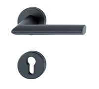 Par de muletas sobre rosetón Stockholm HOPPE 1140/42K/42KS - Llave i - 11688464