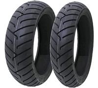 Par de neumáticos Deestone 100/80-16 + 120/80-16 D805 neumáticos compatibles con moto Honda SH 125/150