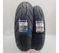 Par De Neumáticos Moto 120/70/17 + 180/55/17 ZR Metzeler Sportec Interact M5