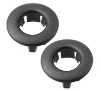 Par de ojales para barra de bloqueo de puerta, 2 unidades para BMW X5 E53 1999 2006, ajuste de vehículo OEM 51418408567 ABS