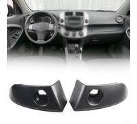 Par de paneles de acabado de grupo de instrumentos, repuesto para Toyota para modelos Rav4 2006-2012, material plástico, OEM 55412 42060 B0 55413 42070 B0