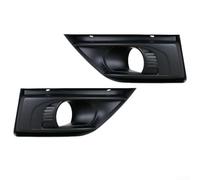 Par de parachoques delantero antiniebla marco cubierta bisel para Citroën para C4, material ABS, reemplazo directo OE 7414SC