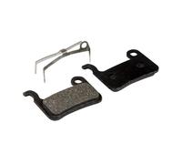Par de pastillas de freno en tarjeta con 1 toallita de limpieza para discos Fibrax Shimano Xtr M966-M965-M975-Xt M765-M775-Lx M585-Deore M595-M596-M655 (Fibrax Semi Metal) TU