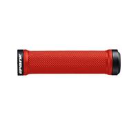 Par de Perillas Cuchara Lock-On 30mm x 130mm Rojo SPGRP002013 SPANK Bici MTB