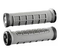 Par de Perillas MTB Elite Pro Lock-On 2.1 130mm Gris/Negro 129100007 Odi Bici M