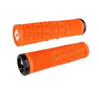 Par de Perillas MTB Reflex v2.1 Lock-On 33,5mm x 135mm Orange / Negro 123800007