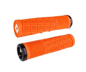 Par de Perillas MTB Reflex v2.1 Lock-On 33,5mm x 135mm Orange / Negro 123800007