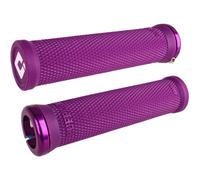 Par de Perillas MTB Ruffian v2.1 Lock-On Azul Con Bridas 30mm x135mm Morado 1238