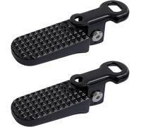 Par de piquetas de aleación de aluminio antideslizantes para bicicleta, competibles con bicicleta de montaña plegable, pedales traseros para bicicleta BMX