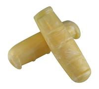 Par de Poignee Liso Velo d22.2 mm L100 mm Ciudad Vintage Fixie Retro Antiguo marrón Negro Gris Amarillo, Jaune marbré