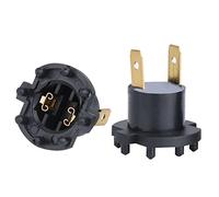 Par de Portalámparas para Faros Delanteros para Mazda 3 5 Kawasaki Aprilia B28V510A3 Cubierta de Luz Delantera y Trasera