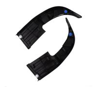 Par de protectores de parachoques de plástico para Toyota para Hilux Revo 2015-2019, placa de paso de parachoques trasero, protección de parachoques todoterreno, moldura exterior del vehículo