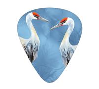 Par de púas de guitarra Crane Herons en tamaños finos, medianos y gruesos, juego de 12 piezas, adecuado para guitarra eléctrica y varios instrumentos