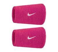 Par De Puños Alto Tenis Padel Nike Swoosh Doublewide Trapo de Nariz Fucsia