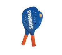Par de raquetas de playa Summer Padel Beach Tennis con pelota suave juego de raquetas de madera Mar, Playa y Jardín, Rackets de playa