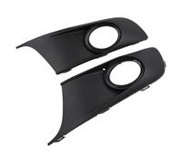 Par de rejillas delanteras de faros antiniebla para Touran MK2 para modelos FACELIFT 2011-2015, plástico ABS borde exterior de coche, fácil de instalar