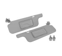 Par de Repuesto de Visera Solar, Conjunto de Espejo ABS Gris con Bloqueo Solar, para vehículos con Volante a la Izquierda E120 y E130 de novena generación del año Modelo 2001-2007