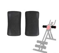 Par de rodillos de espuma de esponja, almohadillas de repuesto para equipo de máquina de ejercicio de gimnasio, almohadillas de extensión de piernas, almohadillas de pie para banco de pesas, para