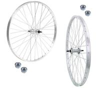 Par de ruedas/llantas delanteras + traseras 26" x 1.3/8 Bicicleta 7 velocidades Holanda bicicleta City Bike C2638AST+C2638PS7