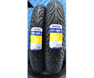 Par de ruedas Michelin City Grip 120/70-15 56S 140/70-14 68S Dot 2017