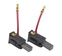 Par de soportes de cepillo de carbono de repuesto 5140197-61 N421469 para lijadoras DWE6411 DWE6423, 2 soportes de cepillo de carbono de metal para tareas de mantenimiento y carcasa de cepillo de