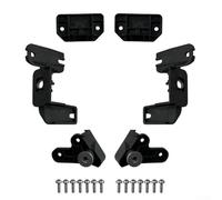 Par de soportes de montaje para faros delanteros X247 2020-2024, montaje de soporte de faros delanteros compatible con A2478200303 A2478200403, ABS negro