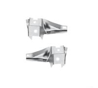 Par de soportes de parachoques de repuesto para Mercedes W201 190 modelo derecho e izquierdo piezas laterales 2016261414 2016261514 construcción de metal reemplazo directo