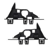 Par de soportes de parachoques delantero 51117165180 para BMW E85 E86 Z4 03-08, reemplazo directo de plástico de alta calidad, izquierdo y derecho, elementos de fijación para parachoques de 2 piezas