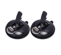 Par de soportes para tienda de campaña RV con potentes ventosas y cierres de gancho, adecuado para toldos de camping al aire libre y aplicaciones domésticas