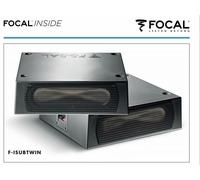 Focal Isub Twin Subwoofer Par Soporte Pasivo Subwoofer 2 X Bajo Carcasa
