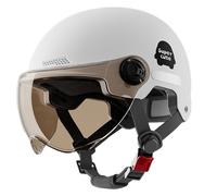 Par de szaluyk para motocicleta adulta | Half Cycling and Motocross Protection Helmet | cara abierta, sombrero de seguridad para adultos, transpirable, cómodo, ligero