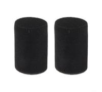 Par de tapones de espuma para altavoces de 35 x 65 mm de diámetro x 50 x 65 mm de altura, diseñados para control de graves de altavoz y sintonización de frecuencia (44 x 65)