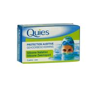 Quies Tapones para los oídos de silicona Prot Aud Maxi Sili3Paire Paquete 3 unidades