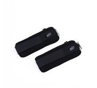 Par de tobilleras de neopreno Bodyline, con un peso de 1 kg, para entrenamiento con pesas, ajustables con cierre de enganche para caminar y tonificar