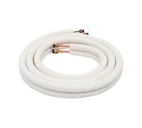 Par de tubos de bobina for aire acondicionado, 3 metros por pieza, 1/4 pulgadas, 3/8 pulgadas, juego de cables de cobre aislados, piezas de aire acondicionado, tubo refrigerante